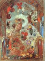 Redon, Odilon - Stained Glass Window (Allegory)